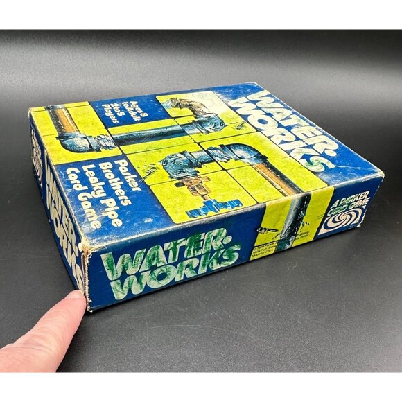 Vintage Game Water Works Parker Brothers 1976 Leaky Pipes Family Game Complete - Picture 8 of 10